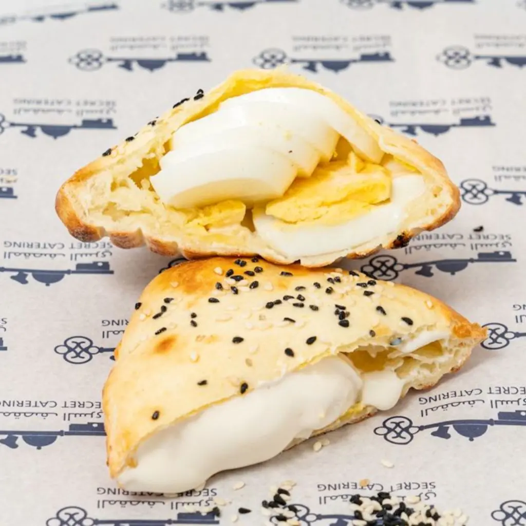 Boiled Eggs with Cheese